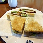 キッチン カトウ - カツサンド（店内飲食）