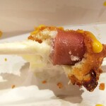 あいぽじゃん - チーズハットグ ポテト付き ソーセージはたったこれだけ(2019.12.11)