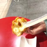 あいぽじゃん - チーズハットグ チーズが伸びることは確か！(2019.12.11)