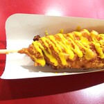 あいぽじゃん - チーズハットグ ポテト付き (税込)600円 (2019.12.11)