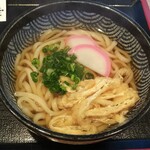 Menya Remon - かけうどん(税込)310円　(2019.12.13)