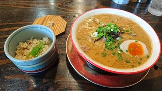 らぁ麺 鯛あたり - 豚鯖らぁ麺&鯛めし