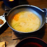 秀月 - 朝御飯(だんご汁)