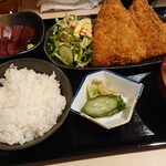 味里 - アジフライ定食