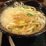 はなまるうどん - 2012/03 かけうどん（小）105円