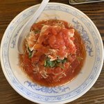 中国ラーメン揚州商人 - 冷しトマト麺　940円