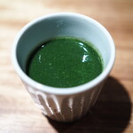 オオクサ - 焼きナスモロヘイヤスープ