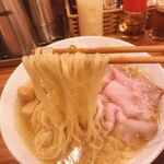 中華そば ココカラサキゑ - 丸鶏特製中華そば(塩) 大盛