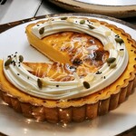 Chez-tani - かぼちゃのタルト（かぼちゃミルクのたっぷりペースト）