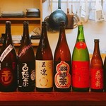 魚と野菜と酒 まるは - 日本酒・約10種常備