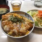 まるやま食堂 - かつ丼セット