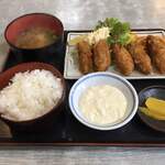 お食事処 淀ヤ - カキフライ定食