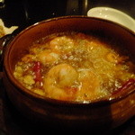 エビのアヒージョ