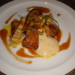 筍とフォワグラのポワレ　ライムの香り2