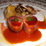 ル シエール - 鳩肉のアンディーブ包み エシャロットソース