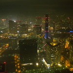 ル シエール - 雲が晴れて夜景が一面に