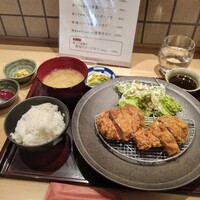 すき焼き 串カツ はるな 本町店 - イブ美豚極上ヒレカツランチ