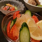 地物産品料理処根ぼっけ - 野菜サラダ