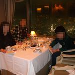 ル シエール - テーブルと窓辺の景色