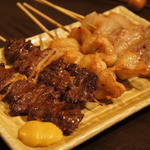 鳥太郎 - 焼鳥盛り合わせ