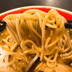 熊本ラーメン 黒亭 本店 - 麺です