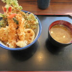 Tendon Tenya - 蟹と帆立の天丼