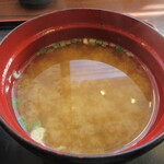 Tendon Tenya - 味噌汁