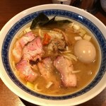 麺処 はら田 - 特製濃厚豚骨魚介らーめん