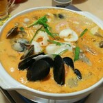 台湾料理 百味鮮 - 海鮮鍋ミックス鍋☆  この日（2019.12.12）は味噌味