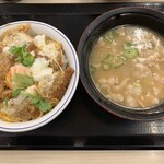 Katsuya - 特カツ丼＋とん汁大