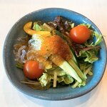 和食海鮮 ぎん - ランチサラダ
