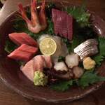ひでや - お刺身の盛合せ