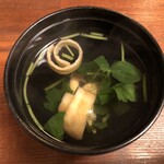 鰻はし本 - 肝吸い