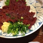 六文銭 - 馬刺し