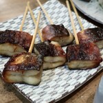 うなぎ串料理 う頂天 - 鰻の蒲の穂焼き