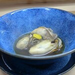 家庭料理 小川 - 牡蠣のだし煮？