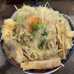 太一商店 - タレ　多め
背脂　鬼
ニンニク　鬼
野菜　多め