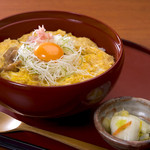 Kitashinchi Unoan - 特製地鶏の親子丼　卵・具材・出汁の全てにこだわった逸品です 1480円