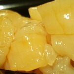 鮨屋とんぼ - 小柱のアップ