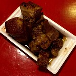 中華屋台Bar 梅田羊肉串 - ルーツァイ（豚バラ）