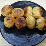 ホワイト餃子 はながさ - ホワイト焼き餃子（￥395）