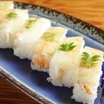 Suppon Fugu Ryourisushi Kappou Tokugetsu - えび箱寿司...大阪寿司のえび箱寿司です。