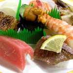 Suppon Fugu Ryourisushi Kappou Tokugetsu - 上にぎり...ちょっと贅沢なお寿司が食べたいに答えます。