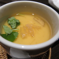 銀座 竹の庵 5丁目本店 - 阿部鶏の茶碗蒸し