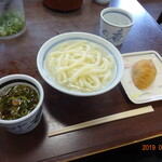 釜あげうどん 長田 in 香の香 - セット全容