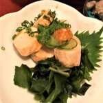 海鮮酒場 魚波 - 191207土　東京　海鮮酒場魚波池袋本店　あん肝ポン酢