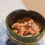 うを徳 - 但州香住（たじまかすみ）の"雌楚蟹（めすのすはへがに）"の澆飯（どんぶりめし）