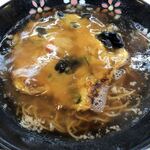 餃子の王将 - 天津麺(硬麺)