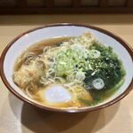 そばの神田 東一屋 - アサソバビンボー！　
      朝そば＋ちくわ天！