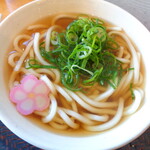 驛麺家 - 「かけうどん」（330円）